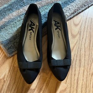 Anne Klein Black Sport Flats